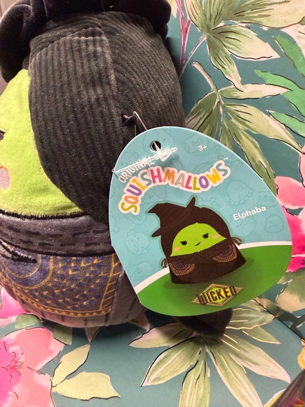 Wicked Elphaba set - Jewelry and Squishmallow nwt - Picture 5 of 6
